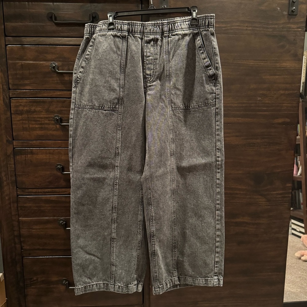 GAP Women's Faded Black Jeans